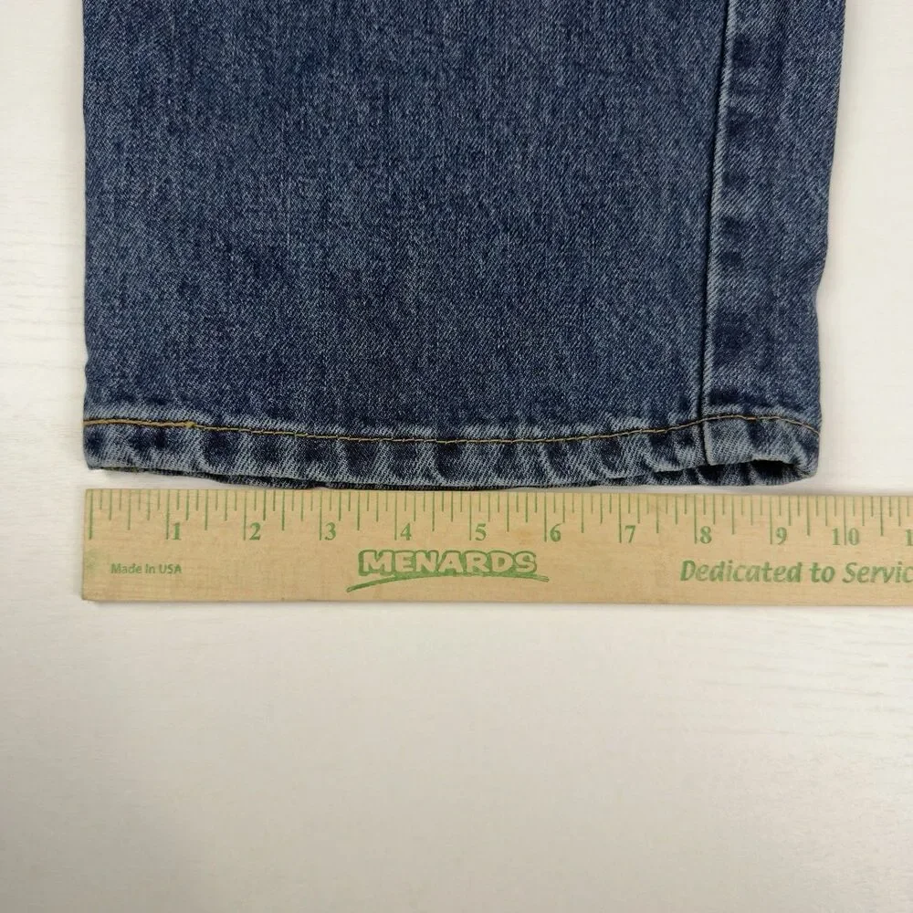 Levis 550 Jeans Men's 46x32 Big & Tall Tapered Leg Medium Wash Blue Denim NWT